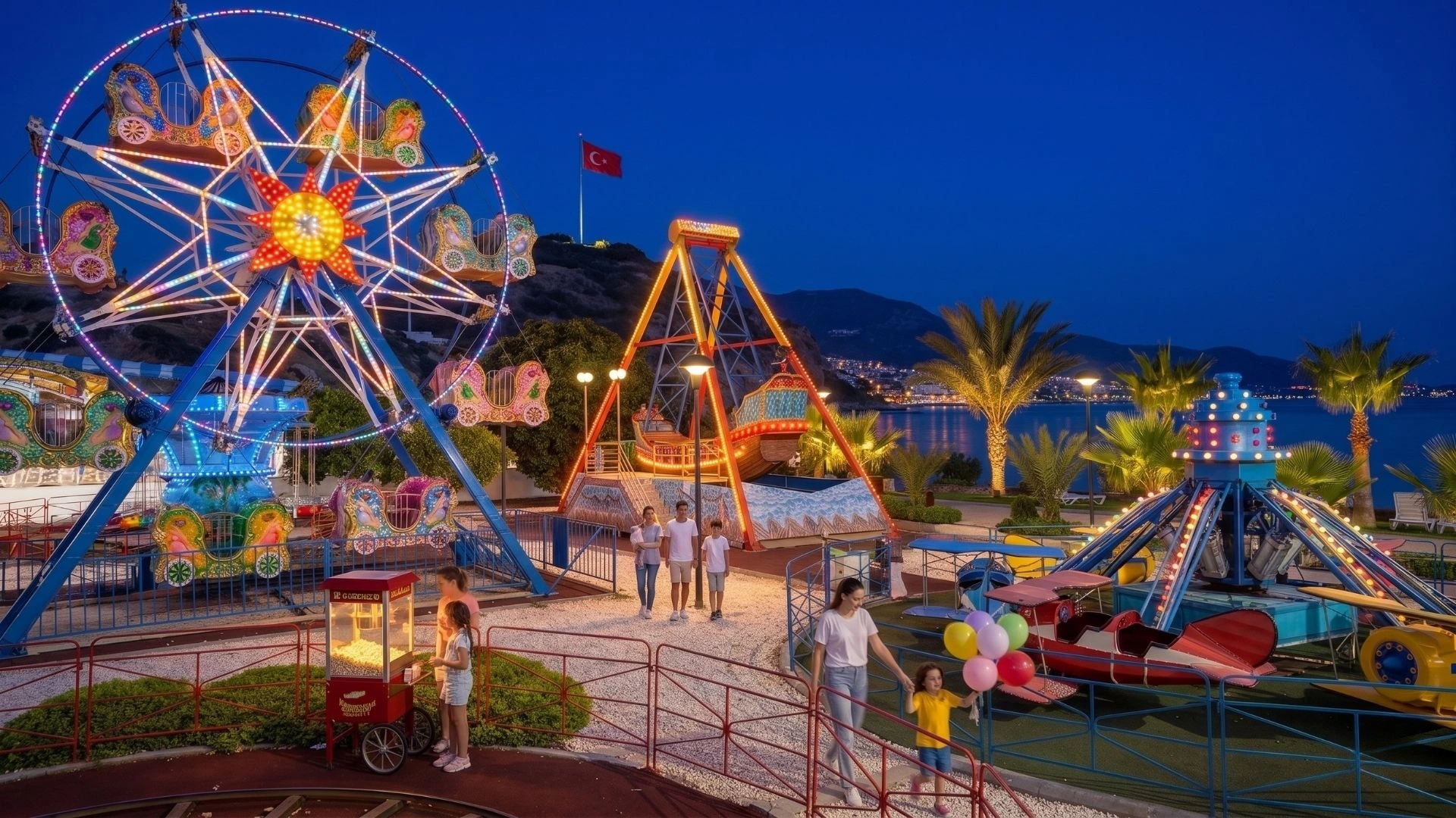 Jahrmarktsvergnügen jeden Abend — Ein echter Freizeitpark im Hotel