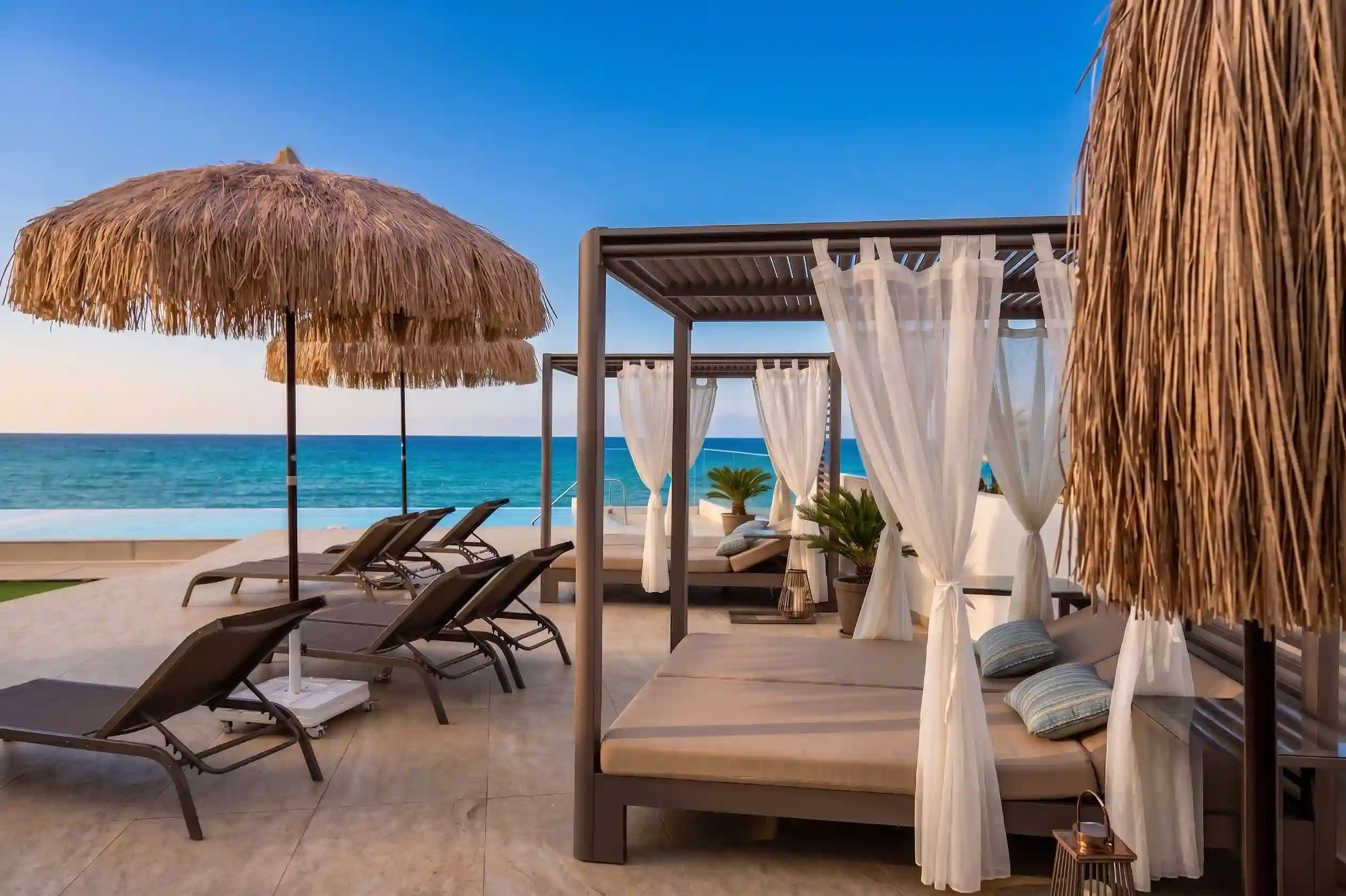 Privates Cabana-Erlebnis — Genießen Sie das Strandprivileg in Ihrer eigenen Ecke